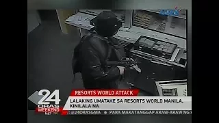 Lalaking umatake sa Resorts World Manila, kinilala na