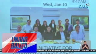 Sen. Imee Marcos, inilabas ang litrato ng pulong nina House Speaker Romualdez, Rep. Elizaldy Co | UB