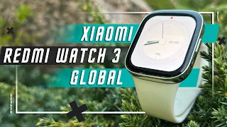 TOP GLOBAL 🔥 SMART WATCH XIAOMI REDMI WATCH 3 GLOBAL AMOLED 60 MHz GPS NFC SMART WATCH