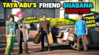 Taya Abu's Friend Shabana Arrived | Jimmy and Ahsan Bhai | GTA 5 | Leon Gaming