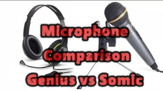 Genius HS-400A heaphone microhpone test versus Somic Danyin DM-028 audio comparison