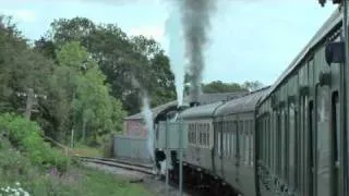 Wensleydale Railway Steam 80105 at Bedale