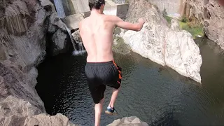 Malibu Cliff Jumping