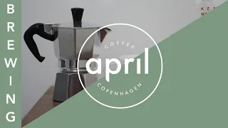 The Modern Moka Pot Recipe - Brewing with a Bialetti 2 Cup | Coffee with April #149