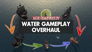 Gameplay Overhaul Summary for Ships in AoE4!