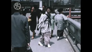 1968 - Osaka - Japan - Asia - 大阪市 - Ōsaka-shi - Super 8 - 1960s - 8mm - Old Town - New City