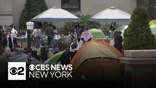 Columbia officials remain in talks with pro-Palestinian protesters