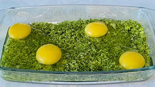 Just Add Eggs To Broccoli - Quick Breakfast In 10 Minutes Very Simple And Tasty Recipe