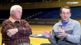 Coach K and Bob Knight Discuss Jon Scheyer
