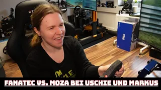 Uschie bleibt bei Fanatec - Maggus wechselt zu Moza: Interview im Testcenter von Fortgeschrittenen