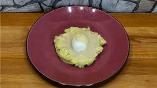 Eggs in mustard sauce with mashed potatoes (budget-friendly&easy German dish) | Studentenfutter 2022