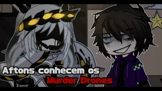 Aftons conhecem os Murder Drones. || GC Familia Afton [🇧🇷]