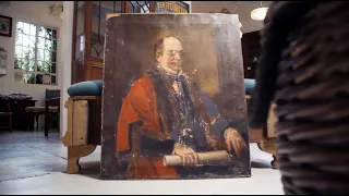 Mid 19th Century Portrait Of A Gentleman - Salvage Hunters 1712