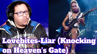 *Favorite Lovebites Song?* Lovebites Reaction "Liar" from Knocking at Heaven's Gate