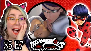 SHE IS LOSING IT?!? - Miraculous Ladybug S5 E7 REACTION - Zamber Reacts