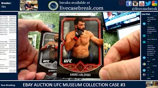 2017 Topps Museum Collection UFC 12 Box Case EBAY FIGHTER BREAK #3