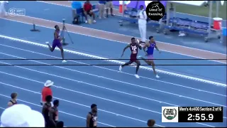 Men's 4x400m Relay All Sections (Tom Jones Memorial Invitational 2024)