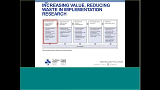 Increasing value and reducing waste in knowledge translation and implementation research