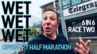 Can I Run 6 Different Races in 6 Weeks? // No.2 Coventry Half Marathon 2024 // Cold, Wet, Coventry…