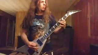 Judas Priest - The Sentinel guitar cover Jackson KV custom