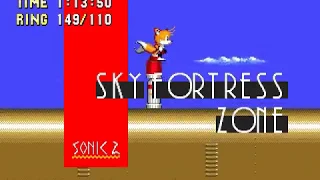 Sonic the Hedgehog 2 Delta Wing Fortress/Sky Fortress Zone (Tails)(Glitch)(?)