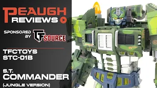 Video Review: TFCToys STC-01B S.T. COMMANDER (Jungle Version)