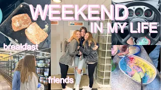 WEEKEND VLOG: shopping, hanging with friends, & productive days!