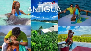 ANTIGUA TRAVEL VLOG! SWIMMING W/ STINGRAYS + FLOATING BAR PARTY + HOTEL REVIEW + MORE | CHEV B VLOGS
