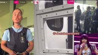 Nicki Minaj Arrested On The Europe Leg Of Her Pink Friday 2 #GagCity Tour Ft. IG Live Of Her Arrest