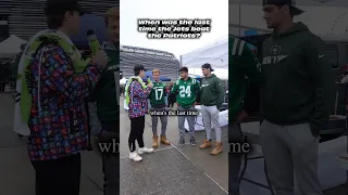Asking Jets Fans For Their FAST TAKES On The Jets Patriots Game!🏈🔥💯