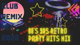 80's 90s Retro Party Hits Mix Remixes Of The 80's CLASSIC Pop Hits - 1-hour DJ Mix Mathon