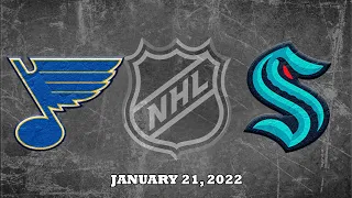 NHL Blues vs Kraken | Jan.21, 2022