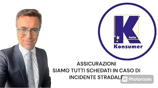 ASSICURAZIONI- IN CASO DI INCIDENTE TUTTI SCHEDATI #assicurazioni #consumatori #polizzaauto