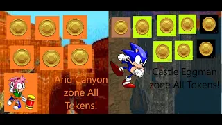 SRB2 v2.2 - Tutorial! - All chaos emerald tokens part 3. (Castle Eggman, Arid Canyon zone!)