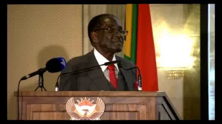 SA-Zimbabwe Business Forum -  Mugabe's speech
