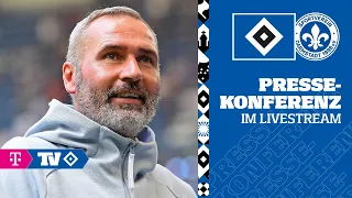 RE-LIVE: MATCHDAY-PRESSEKONFERENZ I 5. Spieltag I HSV vs. SV Darmstadt 98