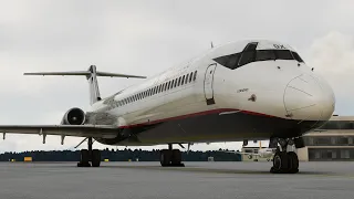 Revisiting the Leonardo McDonnell Douglas MD-82 in Microsoft Flight Simulator after a long time away