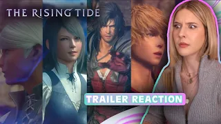 THE RISING TIDES DLC TRAILER REACTION from Final Fantasy 16 SUPERFAN