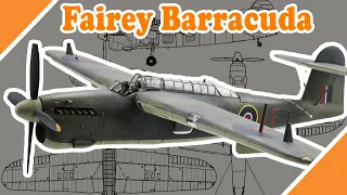 Why was the Fairey Barracuda the most difficult British aircraft to control during WW II?