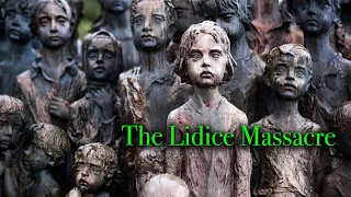 ALL GRAVES DUG UP FOR GOLD TEETH - The Massacre of Lidice. Visit Memorial in Crest Hill, Illinois.