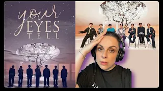 Reacting to BTS  'Your Eyes Tell 'LIVE and Lyrics Video