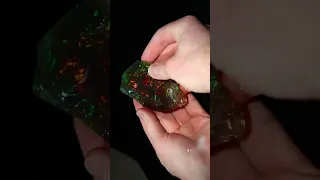 The Eternal Flame is one of the most rare opals on the planet