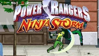 Power Rangers Ninja Storm (Gameboy Advance) Playthrough Longplay Retro game