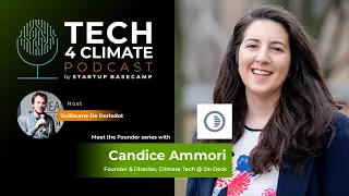 Ep. #21 SEEKING TO TAKE STEPS AGAINST CLIMATE CHANGE?  Meet the founder of Ondeck ClimateTech ODCT.