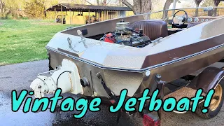 1973 Tahiti Jet boat: First run!