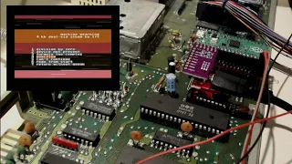 "Machine Yearning" non-stop: SIDKick pico plays lft's music disk on Commodore 64