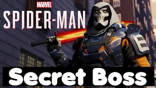 Spider man PS4 Secret Side quest boss Taskmaster (Spiderman PS secret boss)
