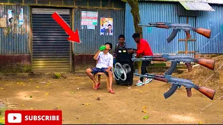 Fake firing PRANK !! Fake G-U-N Shot PRANK On Public !! 2022 awesome reaction So funny videos..