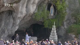 Chapelet du 22 avril 2024 à Lourdes