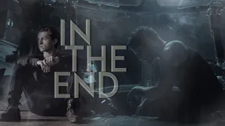 tony stark & peter parker  | In the end